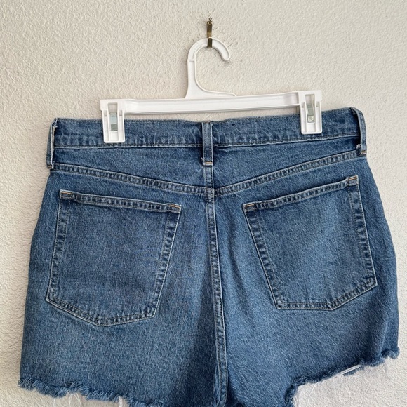 Gap Womens Size 31/12r Cheeky Short Sky High Medium Wash Festival Boho Casual - Picture 7 of 9